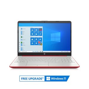 New HP Windows Laptop 128GB SSD 15.6″ WIN10 Red