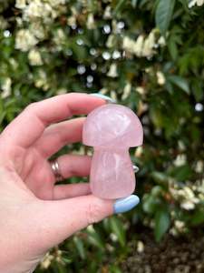 Rose Quartz Mushroom B