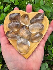 Tumbled Stones: Smoky Quartz Medium Tumbled Stone