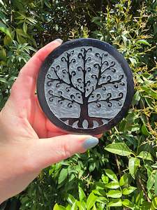 Tree Of Life Soapstone Incense Holder