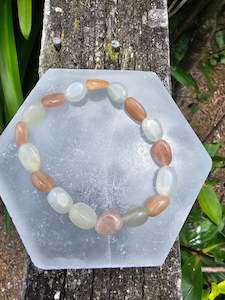 Mixed Moonstone | Nugget Bead Bracelet