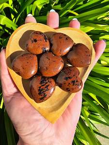 Mahogany Obsidian Small Heart