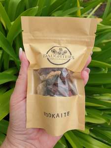 Crystal Bottles Bags: Mookaite Rough Pack 100gms of Rough Crystals $7 Valued at $10