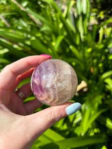 Purple Fluorite Sphere A