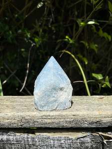 Points Towers: Blue Calcite Semi Polished Point B