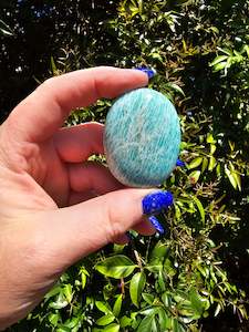 Palmstones: Amazonite Palm Stone B