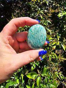 Palmstones: Amazonite Palm Stone A