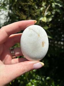 Scolecite Palm Stone C