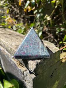 Pyramids: Ruby & Kyanite Pyramid A