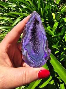 Agate Geode | Cave Purple B