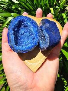 Agate Geode | Cave Blue Xlarge