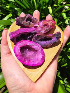 Geode Caves: Agate Geode | Cave Pink Medium