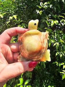 Banded Calcite Turtle Small A