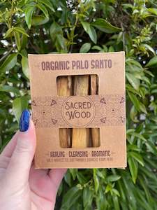 Organic Palo Santo Sticks x5