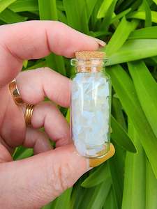 Opalite Crystal Chip Bottle