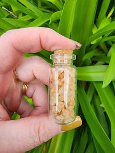 Chip Bottles: Sunstone Crystal Chip Bottle