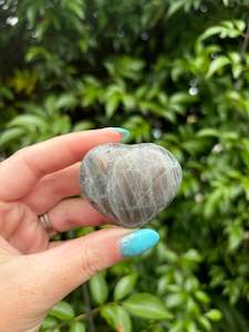 Labradorite Heart E