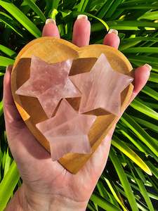 Rose Quartz Star Medium