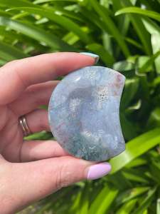 Moss Agate Moon C