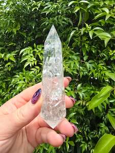 Wands: Clear Quartz Vogel Wand A