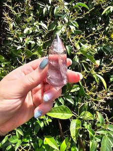 Amethyst Vogel Wand Small