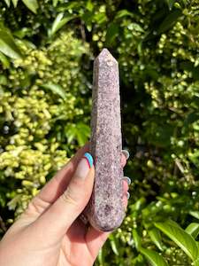 Lepidolite Wand B