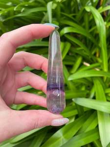 Rainbow Fluorite Wand C