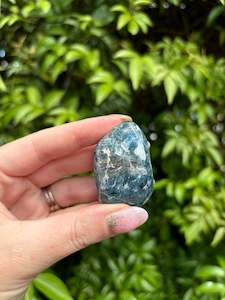 Flat Bases Freeforms: Blue Kyanite Mini Free Form D