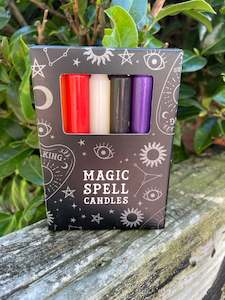 Mixed Spell Candles x12 Colours