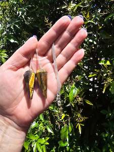 Tigers Eye Pendulum