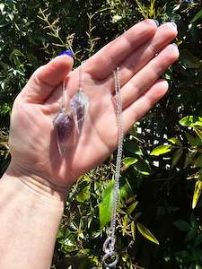 Rainbow Fluorite Pendulum