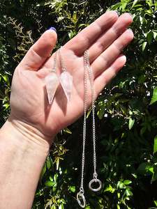 Rose Quartz Pendulum