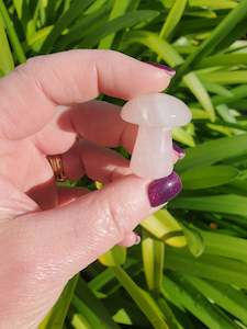 Rose Quartz Mushroom Medium