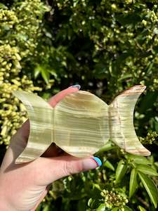 Bowls: Banded Calcite Moon Phase Dish