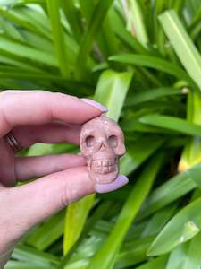 Skulls: Rhodonite Skull Small