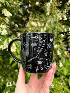 Mugs Coasters: Crystal Witch Mug