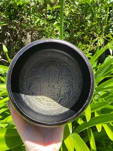 Miscellaneous: Aluminium Hamsa Singing Bowl