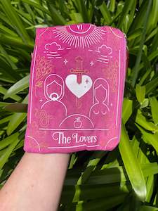 The Lovers Tarot Card Zippered Bag