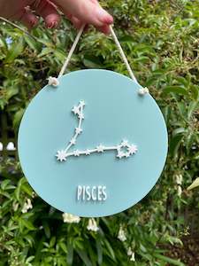 Star Sign Constellation Hanger | Pisces