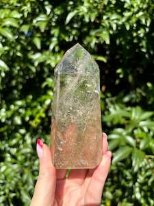 Crystals: Rutilated Quartz Point E