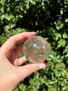 Rutilated Quartz Sphere B