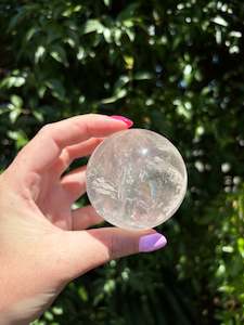 Crystals: Clear Quartz Sphere D