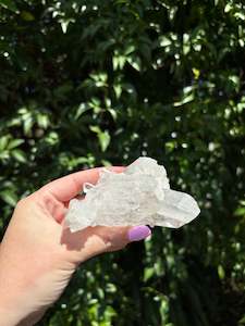 Crystals: Clear Quartz Cluster E