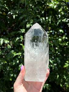 Crystals: Clear Quartz Large Polished Point A