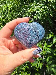 Hearts: Ruby & Kyanite Heart A