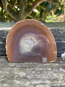 Brown Agate Geode D