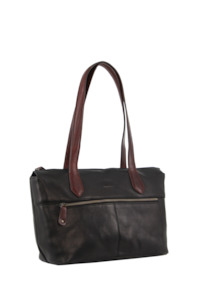 Nappa Leather Large Shoulder Bag