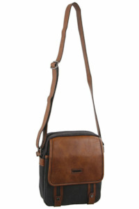 Manbags: Canvas Unisex Crossbody Bag