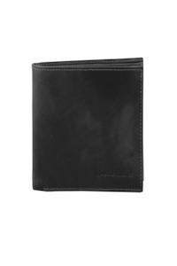 Rustic Leather Tri-Fold Men's Wallet