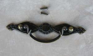 Antique look Pantry drawer swing pull 136mm x 35mm (BACK IN STOCK)